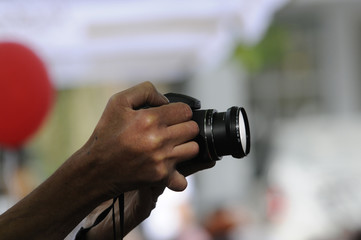 es wird fotografiert