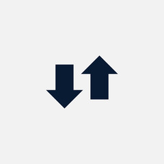 Arrow icon simple illustration