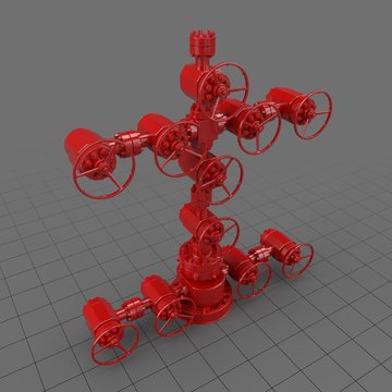 Industrial Wellhead Christmas Tree