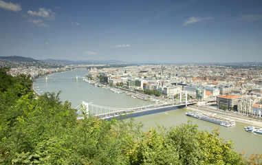 Obraz premium Danube panorama in Budapest