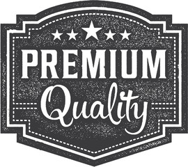 Premium Quality Vintage Label