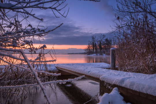 Sunrise Greifensee