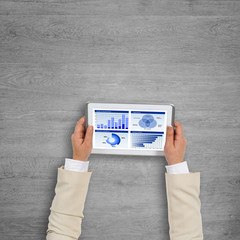 Using financial application