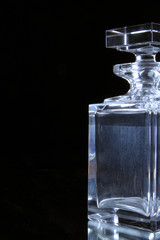 stained glass spirit bottle