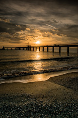 Burgas morning orange