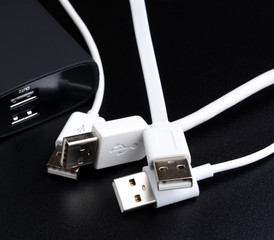 power bank and usb cables