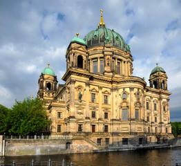 Fototapeta na wymiar Berlin Cathedral or Berliner Dom