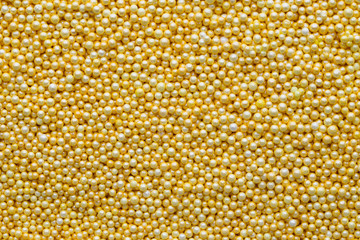 Multicoloured sweet sugar balls. Small ball pattern.