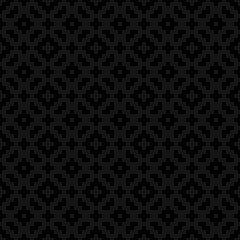 Squares Pixel Art Seamless Pattern.