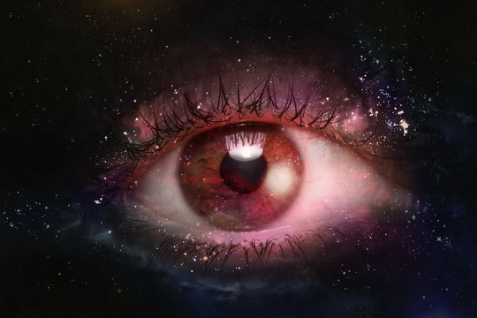 Eyeball Universe Background