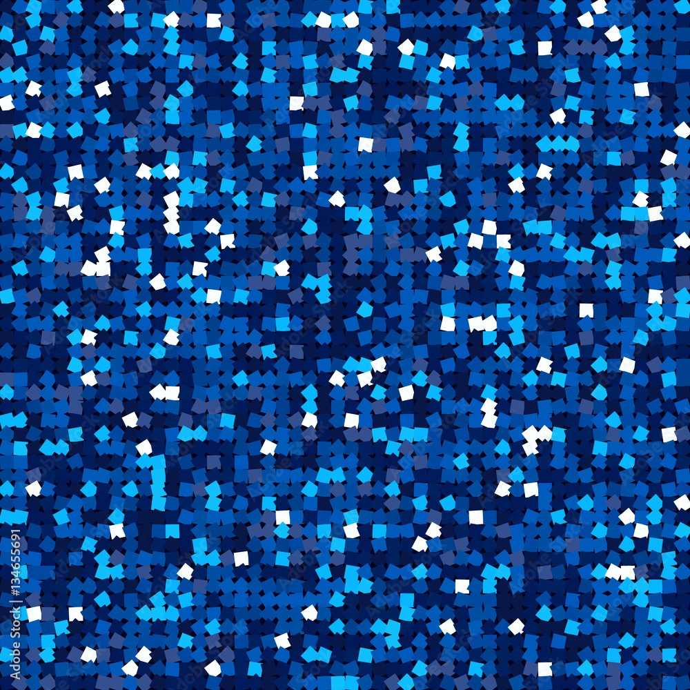 Poster abstract background with random blue squares. vector illustration.
