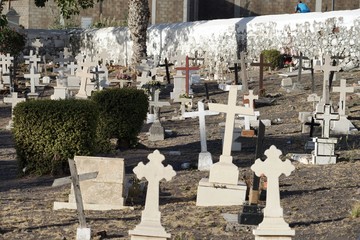 .......Spanien, Kanarische Inseln, Teneriffa, Friedhof.......