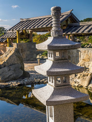 Fototapeta na wymiar Japanese rock garden