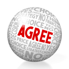 Agree concept