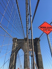 Obraz premium New York City Brooklyn Bride