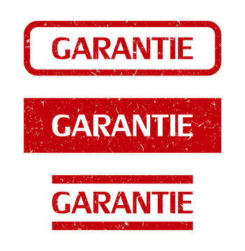 Tampon garantie.
