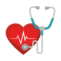 heart care isolated icon vector illustration design