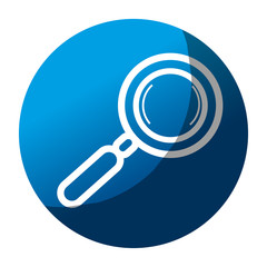 search magnifying glass isolated icon vector illustration design