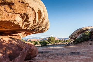 Pothole Point at CanyonLands Nat'l Park, Needles District, UT, U © Laurens
