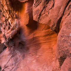 Wall at Mouse's Tank Trail, Valley of Fire State Park, Nevada, USA