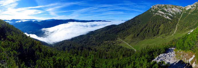 Rax Waxriegelsteig alpine Panorama