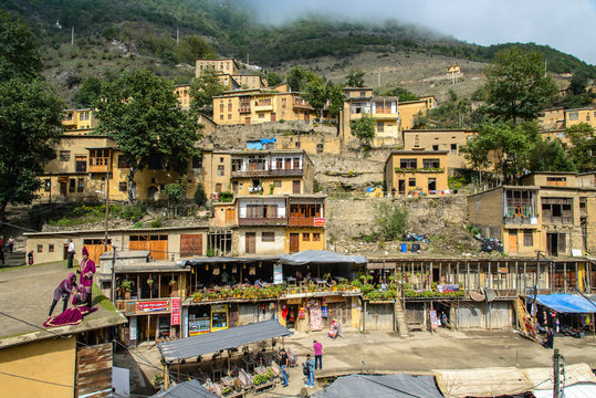 mountain village of Masouleh, Iran