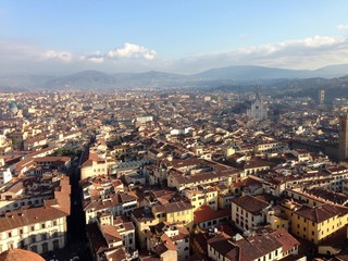 Obraz premium vista dal campanile, Firenze