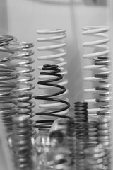 Various metal springs