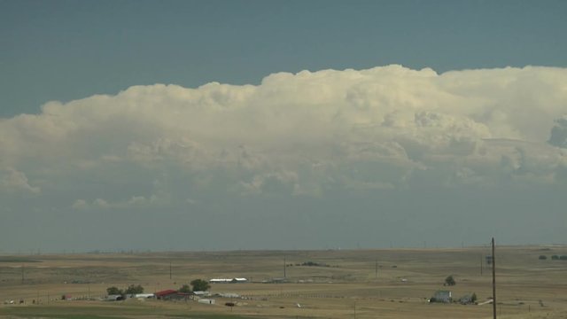 Deep Thunderclouds on High Plains