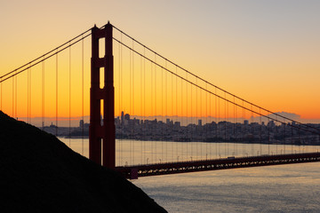 Obraz premium Golden Gate bridge in San Francisco, USA