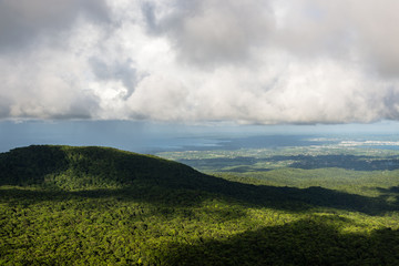 view over Grand-Terre of Guadeloupe