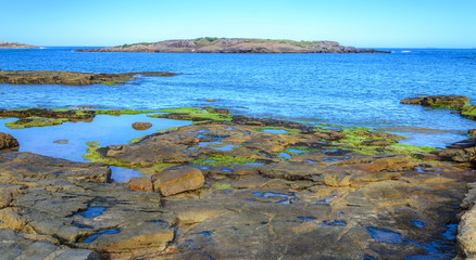 Brazilian coastline . Vitoria , Espirito Santo .