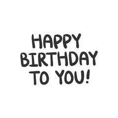 Birthday Calligraphy