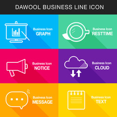 Business Line Icon