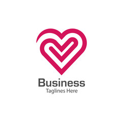 Heart icon vector logo. Heart logo, heart shape. love logo concept. Heart logo. Heart icon. Love, health or doctor and relations symbol. Heart vector logo, heart together icons
