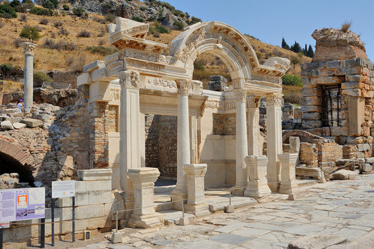 Hadrian Fountain, Ephesus, Kusadasi, Turkey