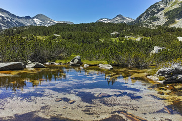Demirkapiyski chukar peak and Banski lakes, Pirin Mountain, Bulgaria