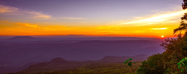 mountains landscape panorama