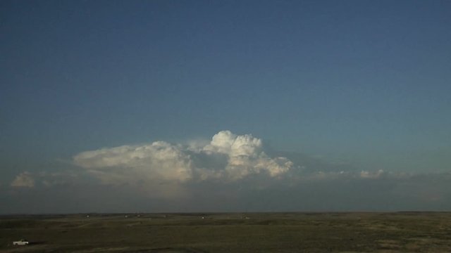 Thunderstorm Rolls across High Plains