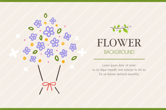 Flower Frame Illustration