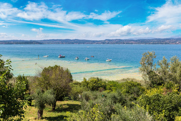 Sirmione on lake Garda