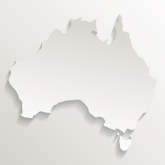 territory outline australia related image vector illustration design 