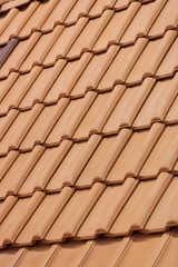 red roof tiles