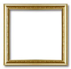 frame antique golden