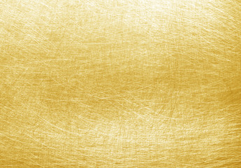 Fototapeta premium Shiny yellow leaf gold foil