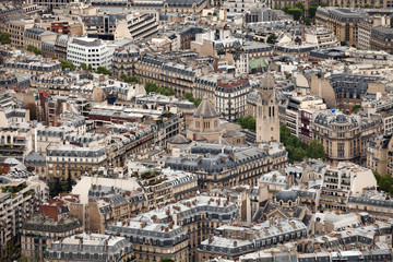 Fototapeta premium View over Paris