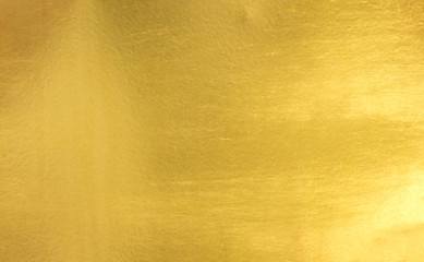 Obraz premium Shiny yellow leaf gold foil