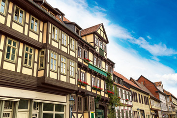 Historic houses in Quedlinburg, Germany