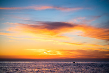 Fototapeta premium Tropical beach relax, Tropical sea in japan, Summer beach with blue sea water, Paradise beach and summer sea, Ocean beach relax, outdoor travel.