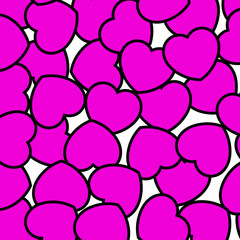 Abstract backgrounds for Saint Valentine day, high definition design
